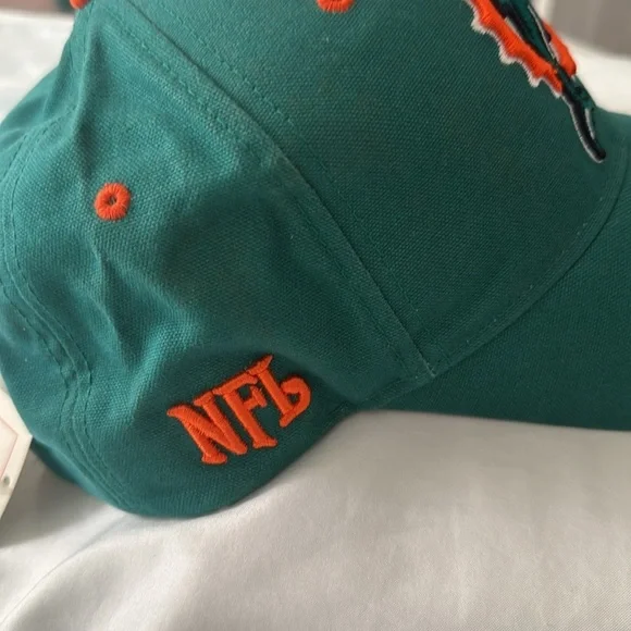 Vintage NWT  NFL Miami Dolphins Throw Back, Adjustable Back - Picture 4 of 10
